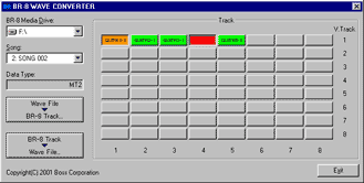 screenshot from BR-8 Wave Converter